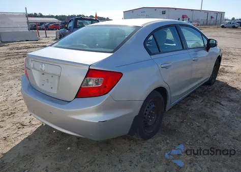 2012 Honda Civic Lx из США, поврежденный, VIN 2HGFB2F53CH566531